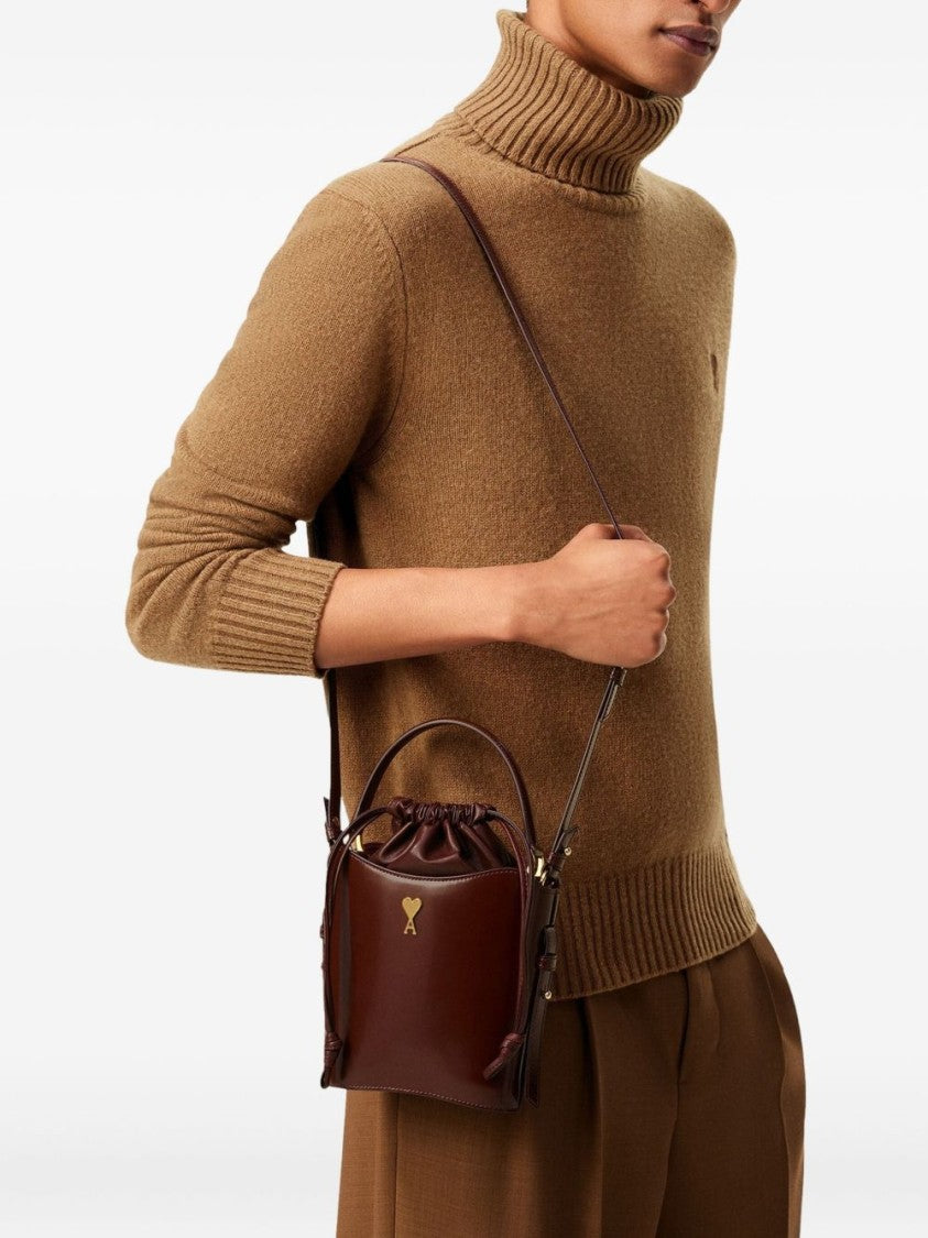 Ami Leather Shoulder Bag