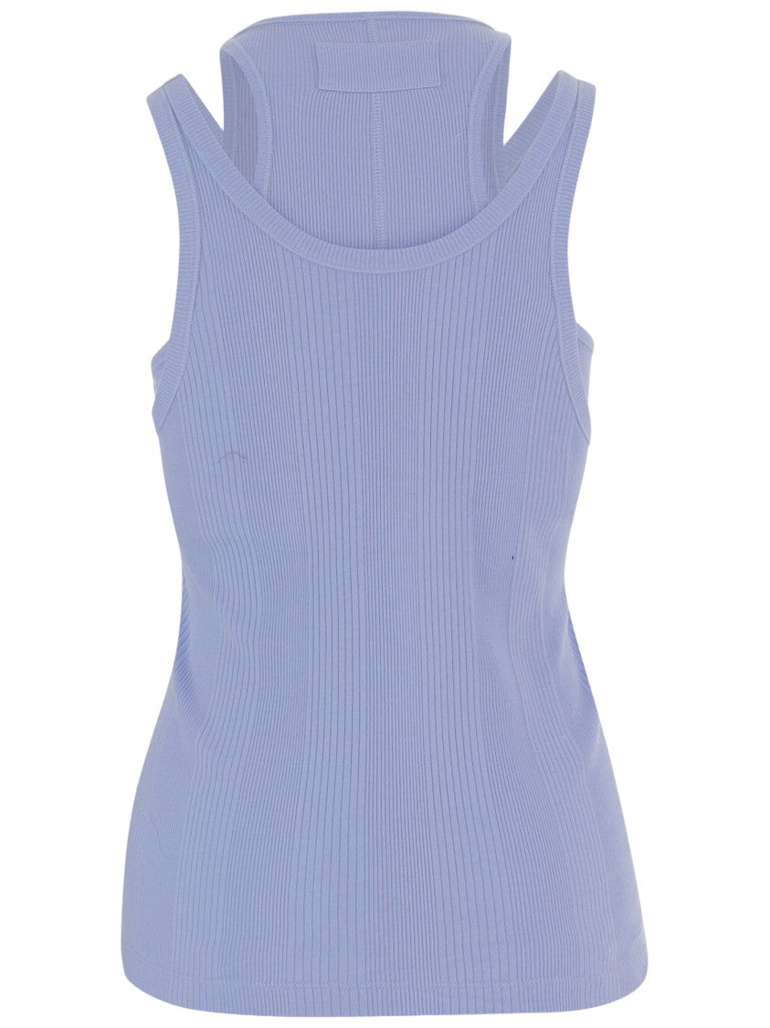 Armarium Light Blue Cotton Tank Top Two-Piece