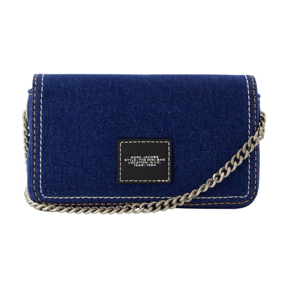 Marc Jacobs The Mini Crossbody - Cotton - Blue