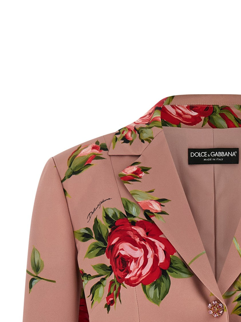Dolce & Gabbana 'Bouquet Rose' Blazer