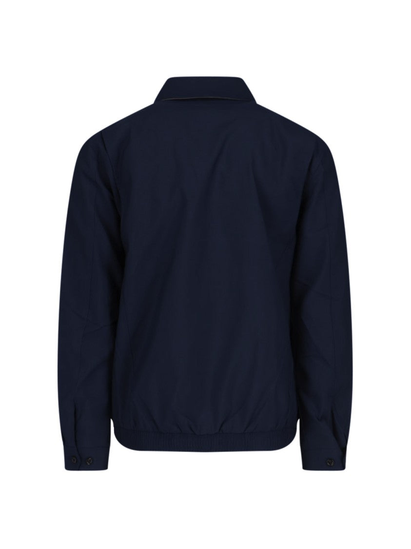 Polo Ralph Lauren Structured Front Button Jacket With Pointed Collar