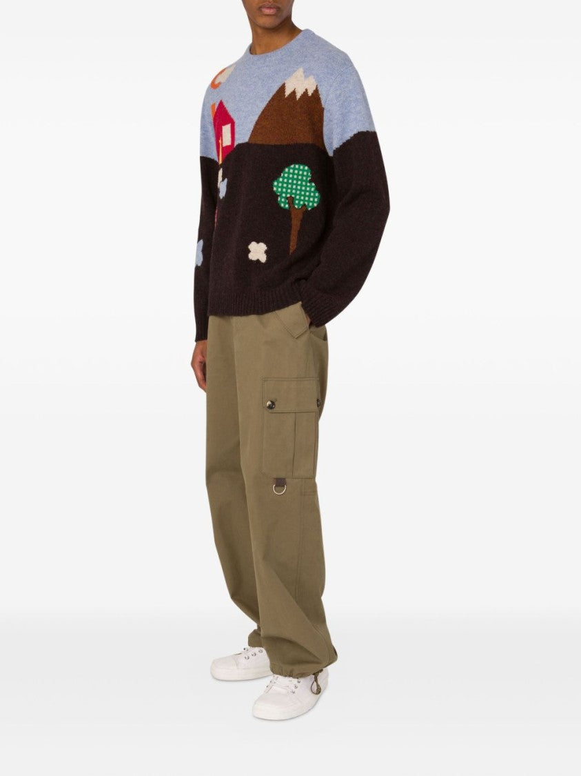 Moschino Loose-Fitting Cargo Trousers