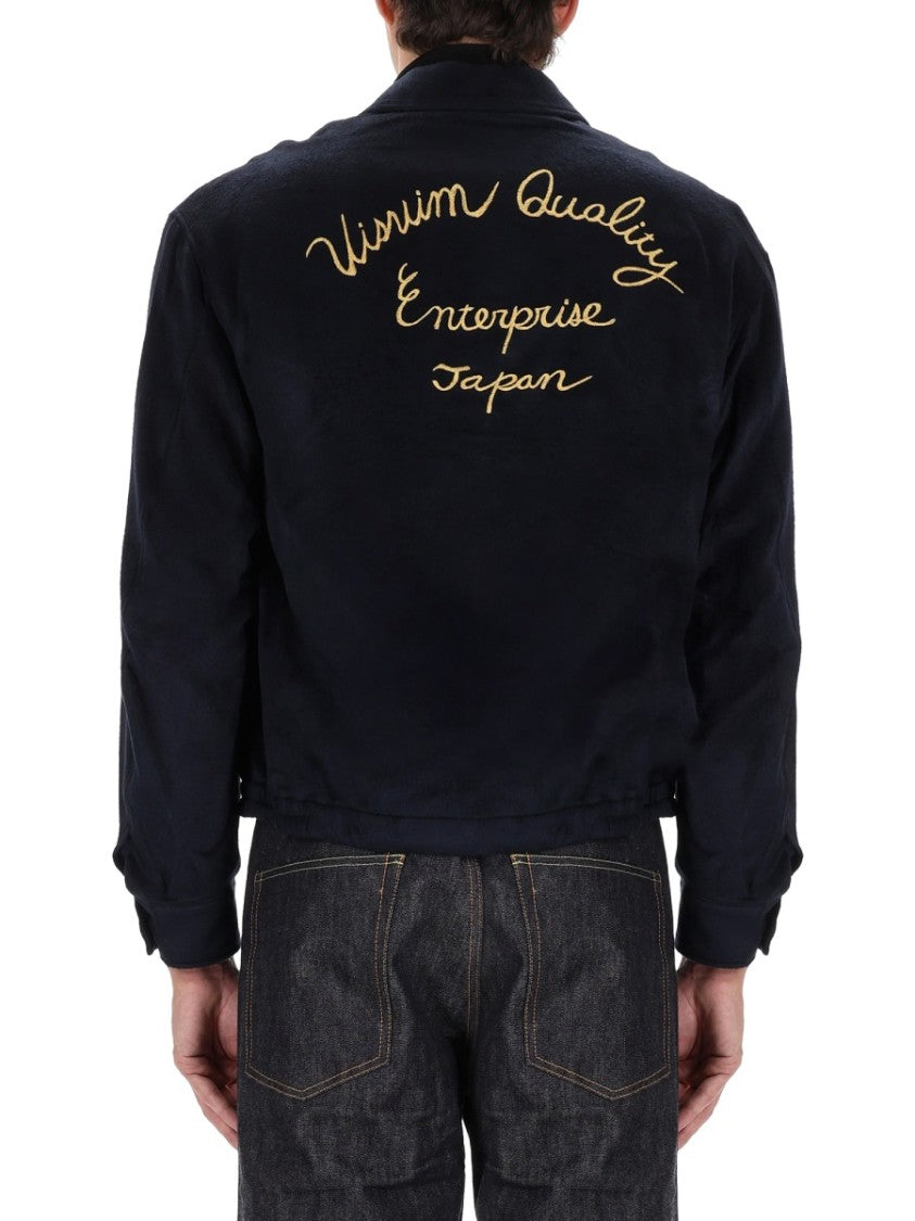 Visvim Norad Blouson Tiger Embroidered Silk Jacket