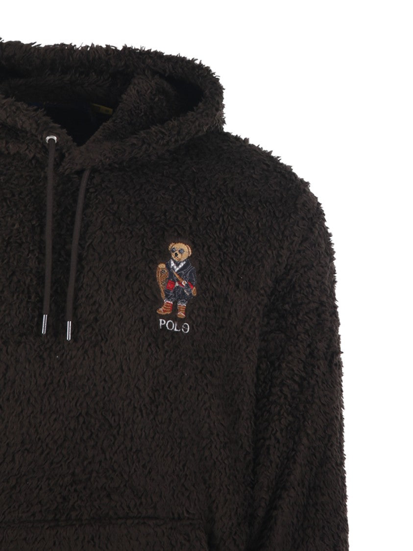 Polo Ralph Lauren Cozy Black Hoodie Sweatshirt