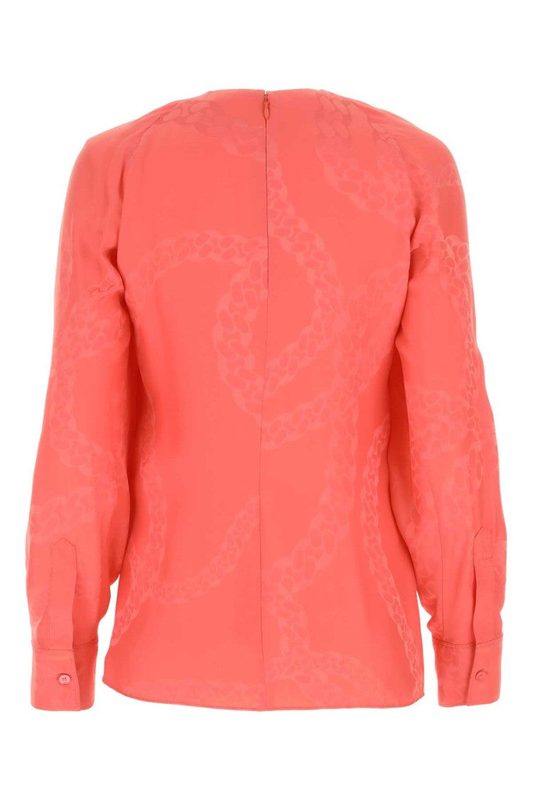 Stella Mccartney Salmon Satin Blouse
