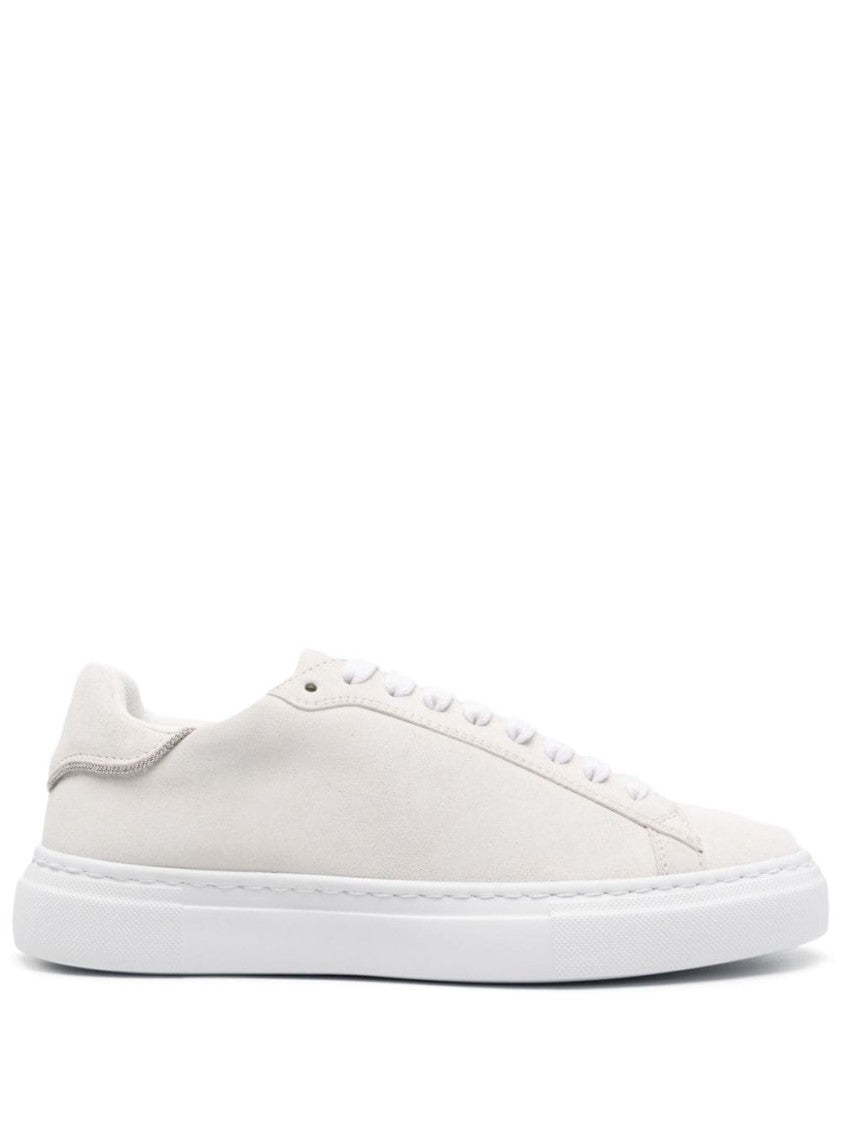 Fabiana Filippi White Suede Sneakers