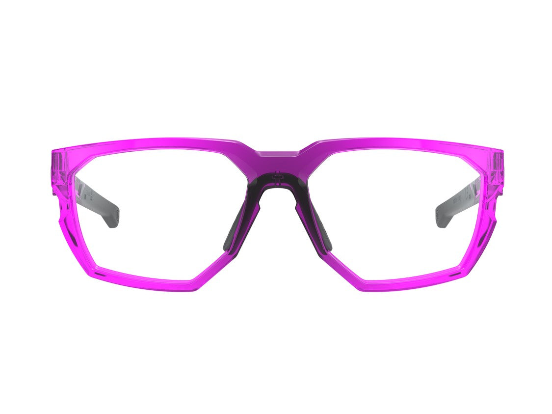 Rudy Project Pink No Code Translucent Geometric Sunglasses