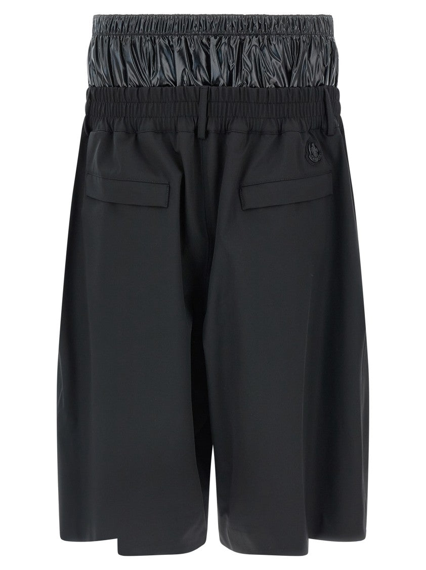 Moncler Genius Bermuda Shorts In Technical Fabric
