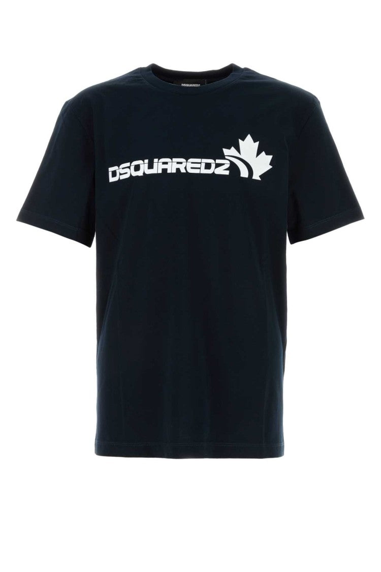 Dsquared2 Black Cotton T-Shirt