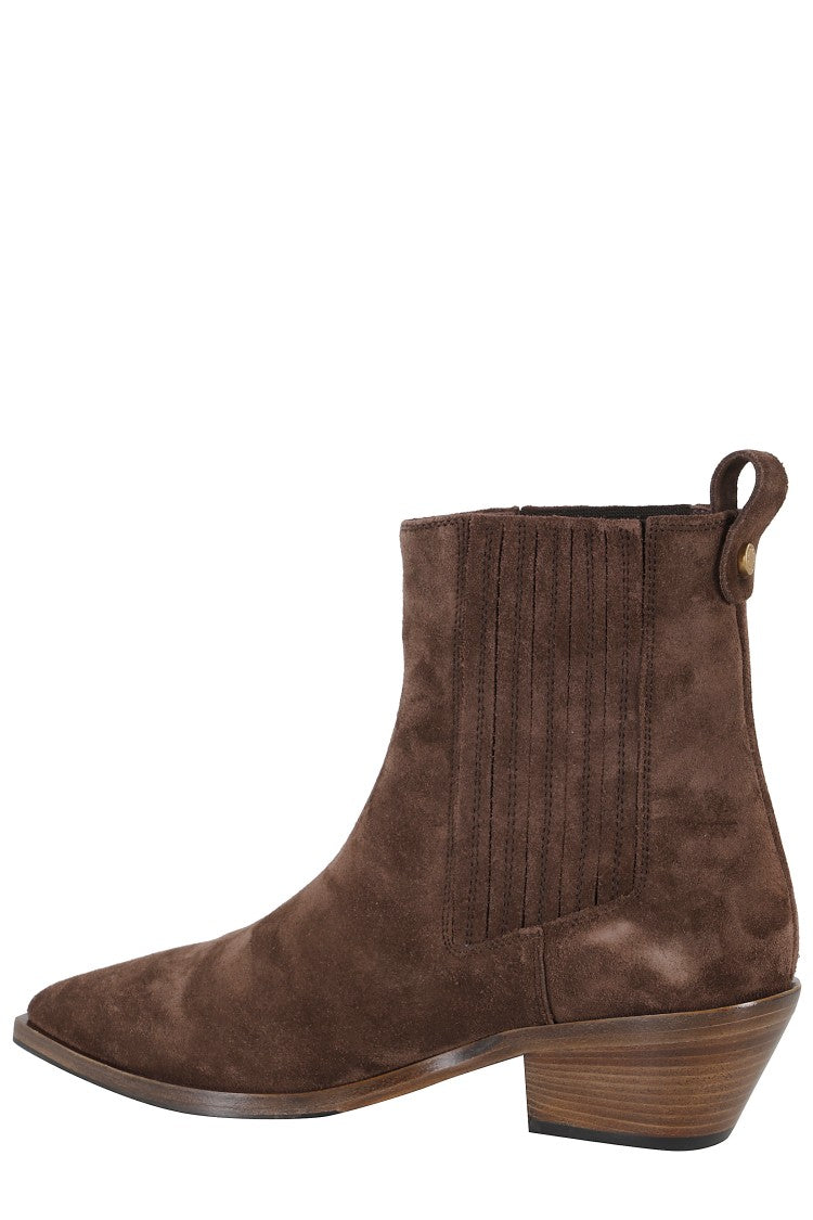 Roberto Festa Aurea Ankle Boots With Suede Upper