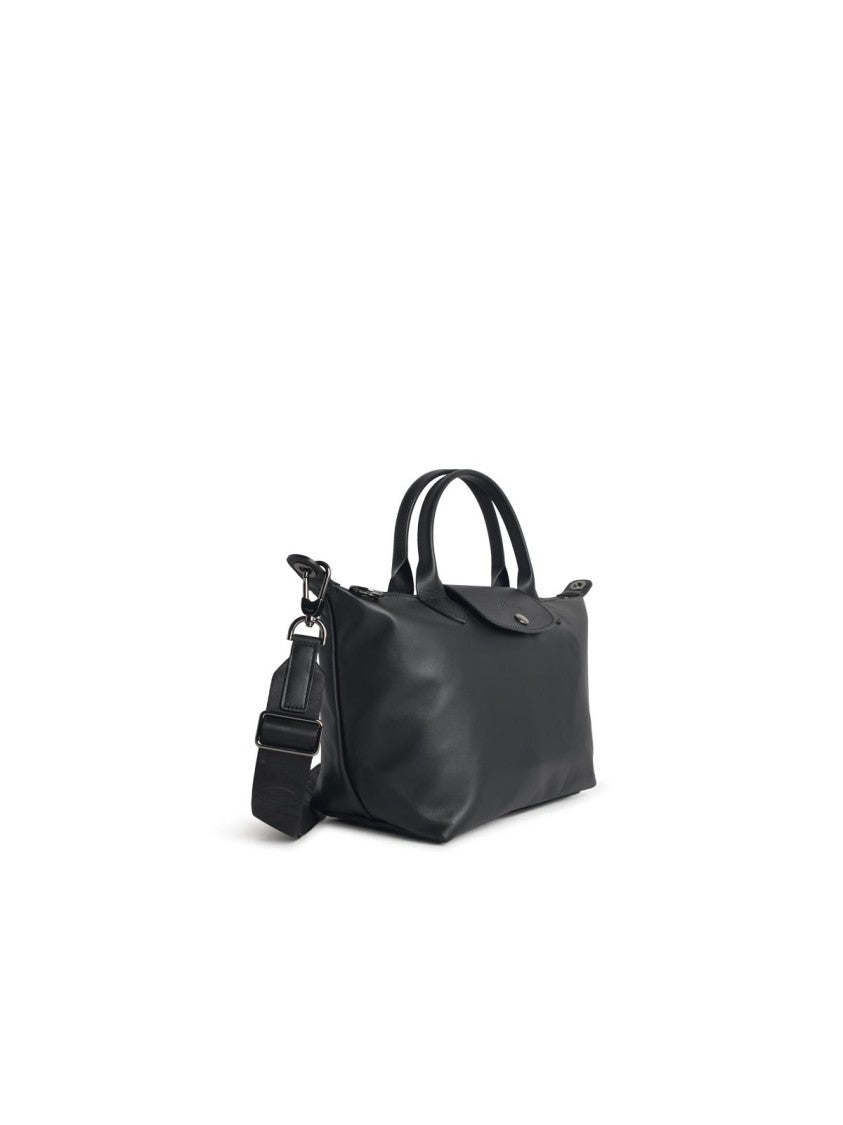 Longchamp Bag With Black Leather 'S Le Pliage Xtra' Handle
