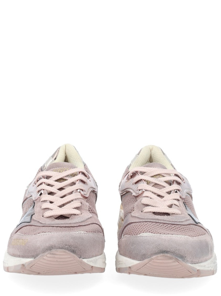 Golden Goose Dad-Star Premium Suede Mesh Sneakers
