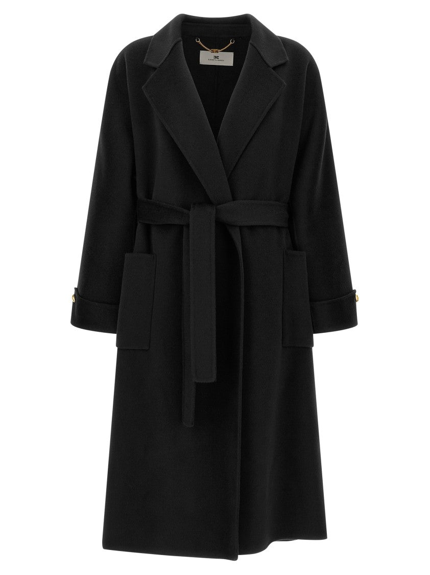 Elisabetta Franchi Dressing Gown Coat