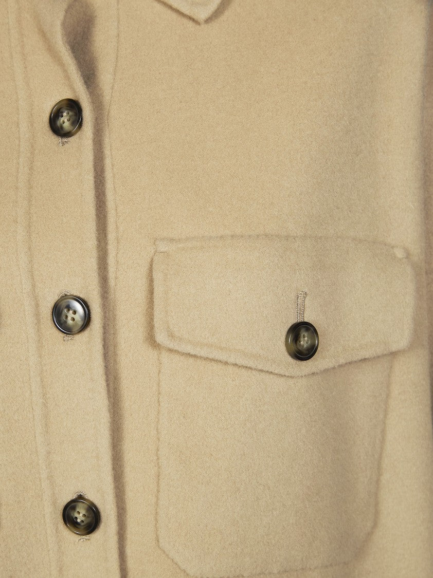 Max Mara Laser Loose Fit Flap Pocket Jacket