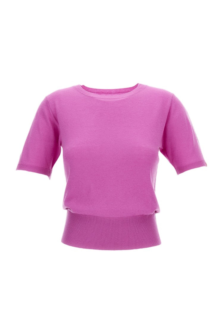 Extreme Cashmere Oleander Pink N.416 Noor Short Sleeve T-Shirt