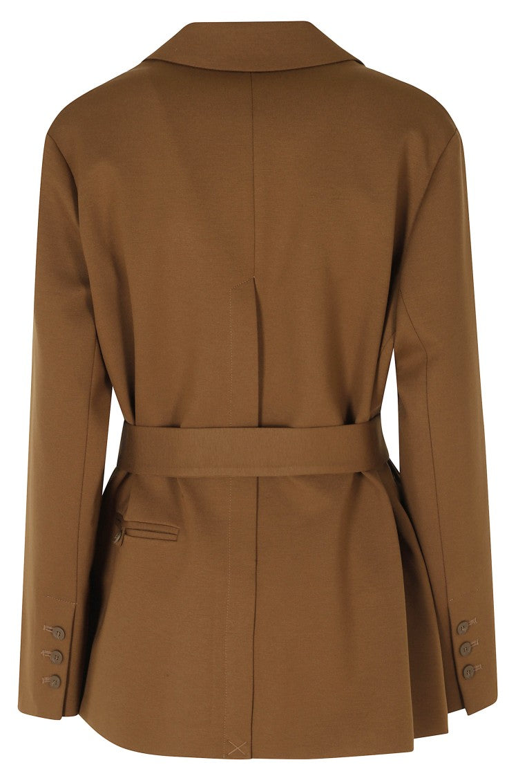 Semi Couture Tammi Brown Single-Breasted Oversized Blazer