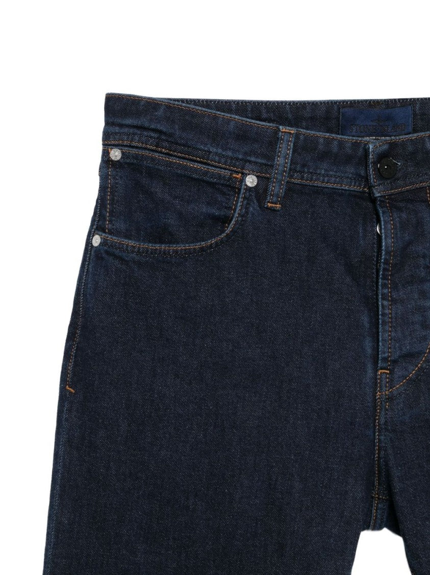 Stone Island Slim Fit Stretch Denim Jeans