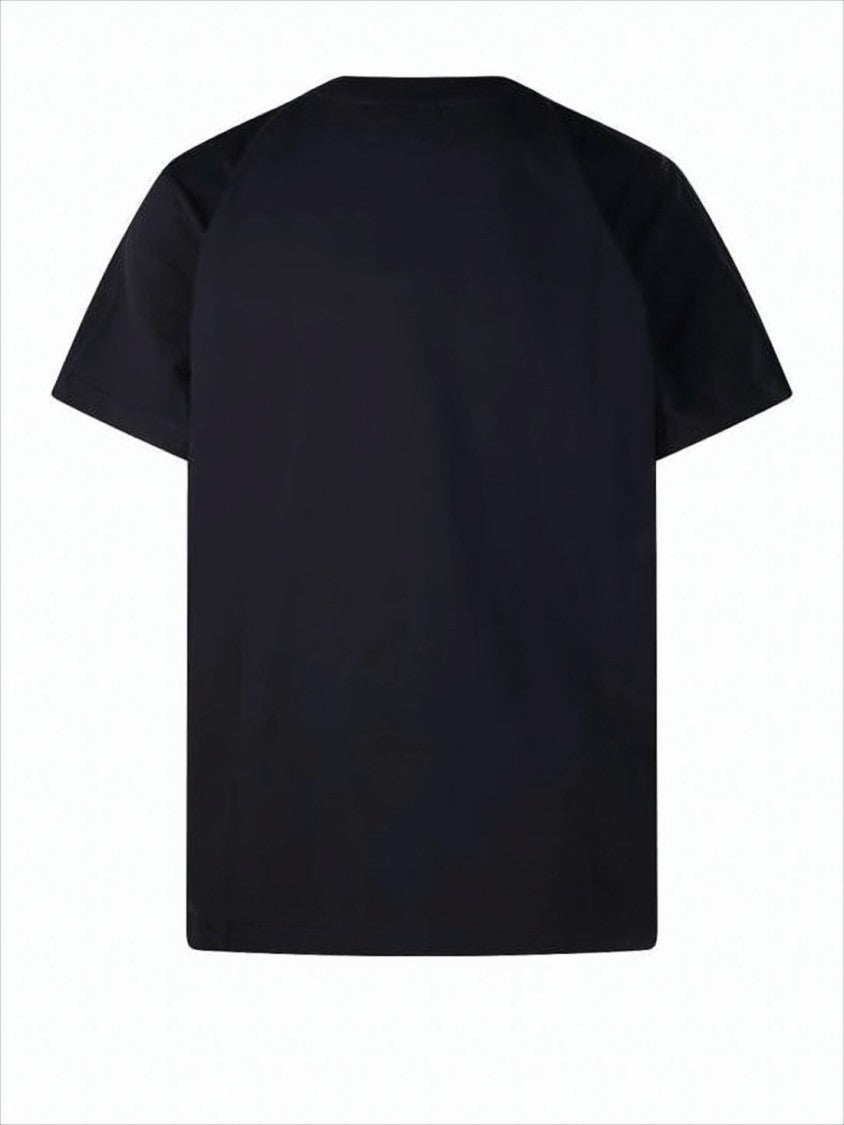 Ganni Short-Sleeved T-Shirt With Graphic Rabbit Print