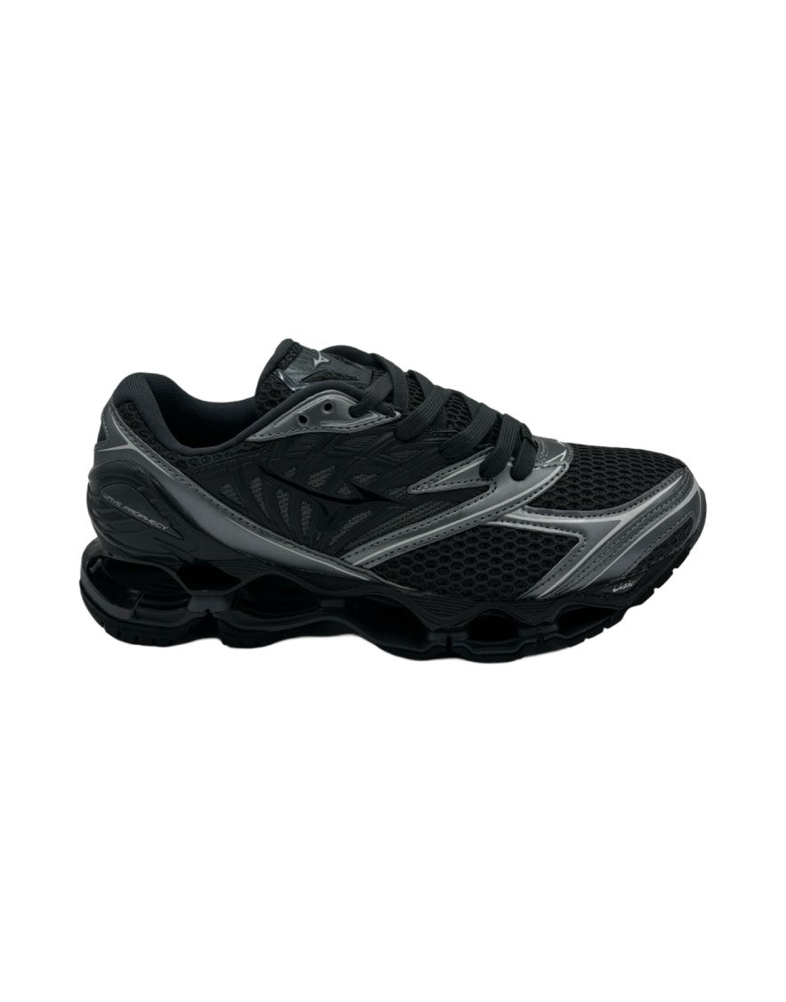 Mizuno Wave Prophecy Ls Black Sand/Black/Metallic Sneakers