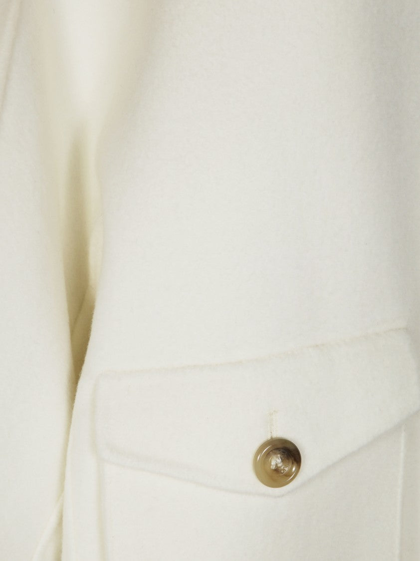 Liu Jo Structured Short Jacket With Classic Collar