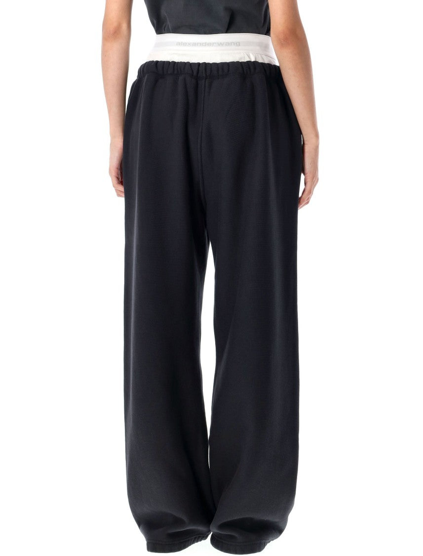 T By Alexander Wang Brief-Waistband Sweatpants