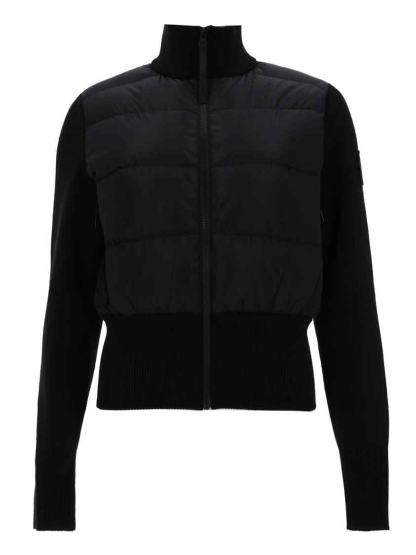 Canada Goose Hybridge High-Collar Cropped Padded Jacket