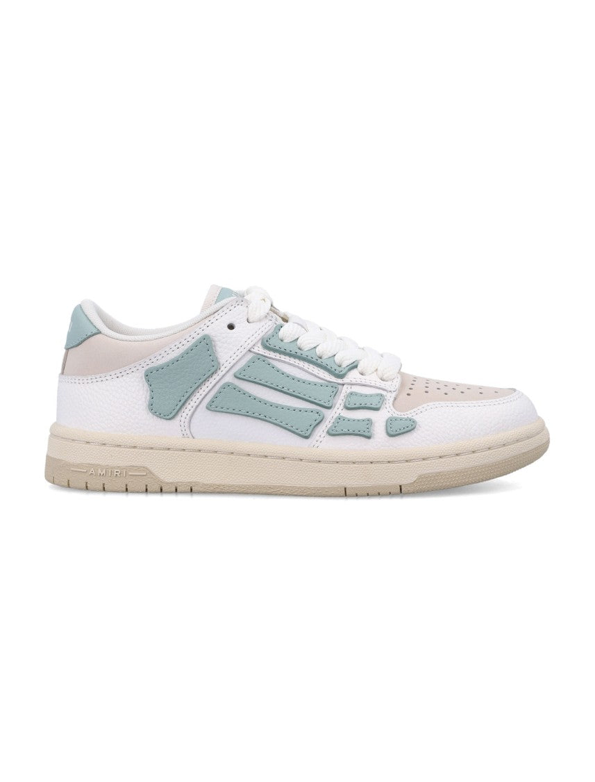 Amiri Skel Low Top Skeletal Sneakers