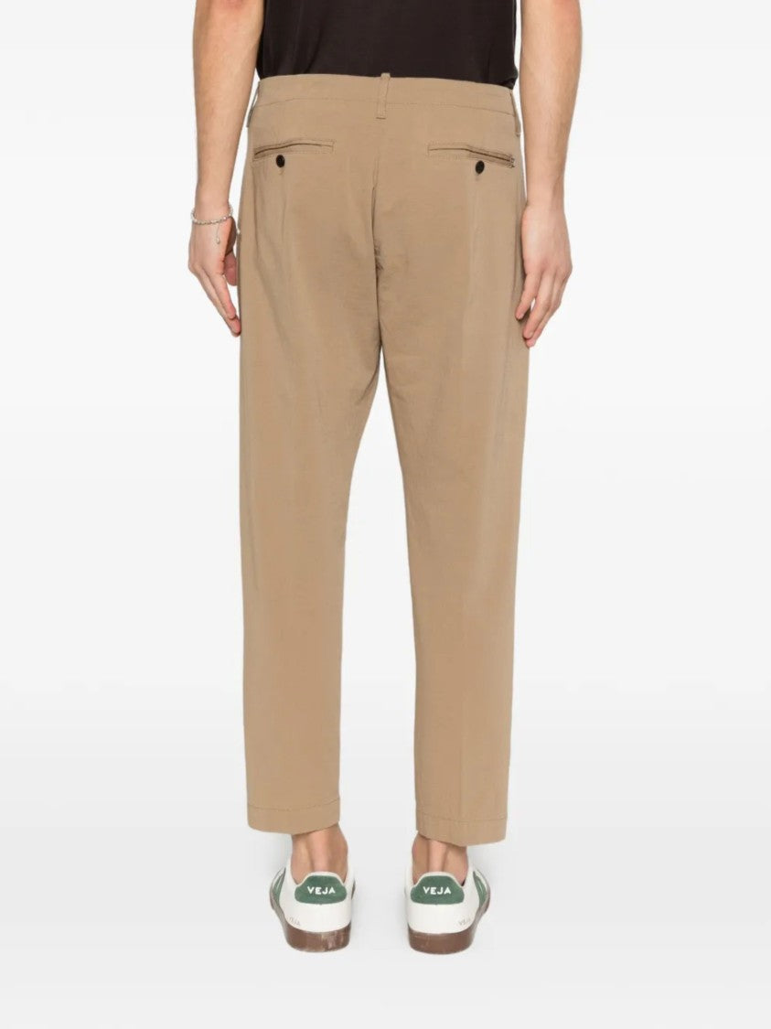 Dondup Ben Cropped Tailored Straight Pants