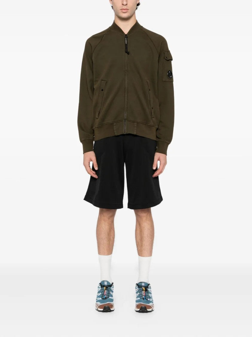 C.P. Company Fleece Bomber Jacket