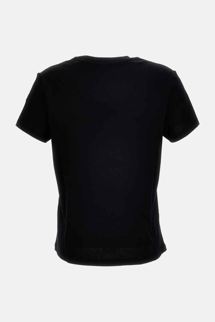 Moncler Textured Band Crew-Neck T-Shirt
