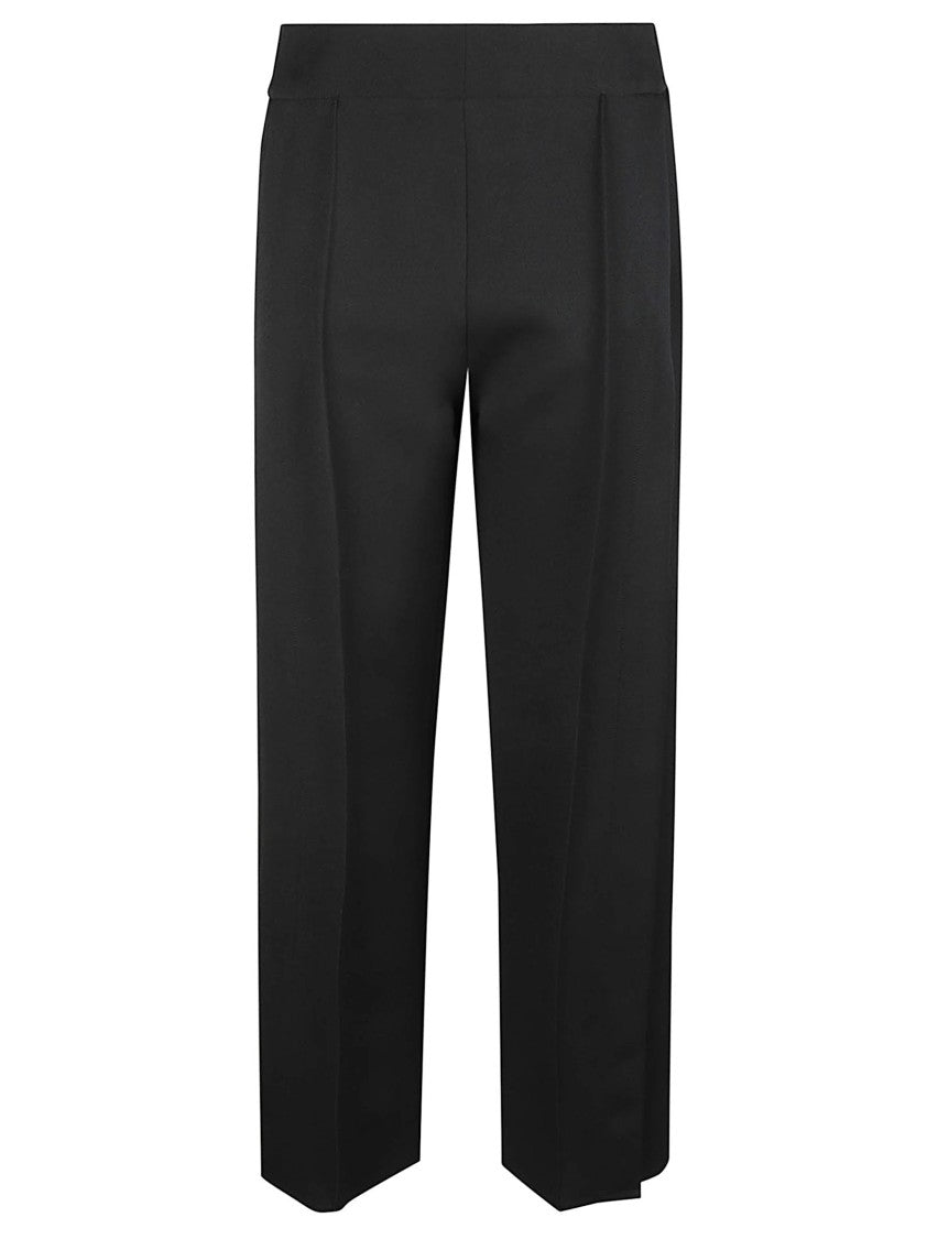 Courrèges Snap Twill High-Waisted Flared Pants