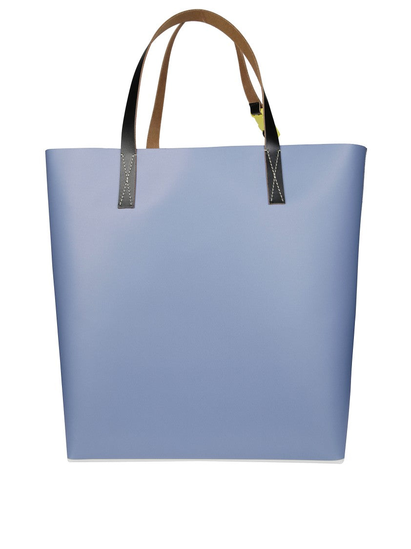 Marni Vertical Stripe Shopping Bag