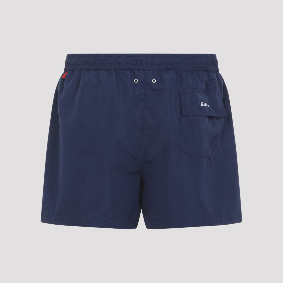 Kiton Deep Navy Swim Shorts With Elastic Waistband