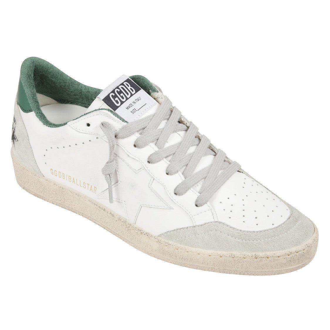 Golden Goose White Used Effect Sneakers
