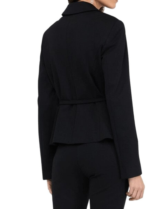 Liu Jo Tailored Black Jacket With Classic Lapel