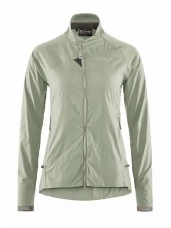 Klattermusen Minimalist Green Jacket With High Collar
