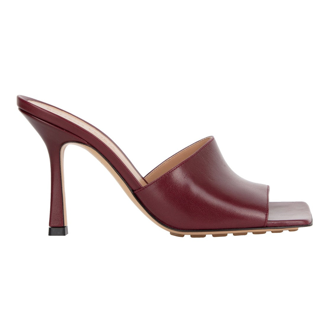 Bottega Veneta Stretch Mule Merlot