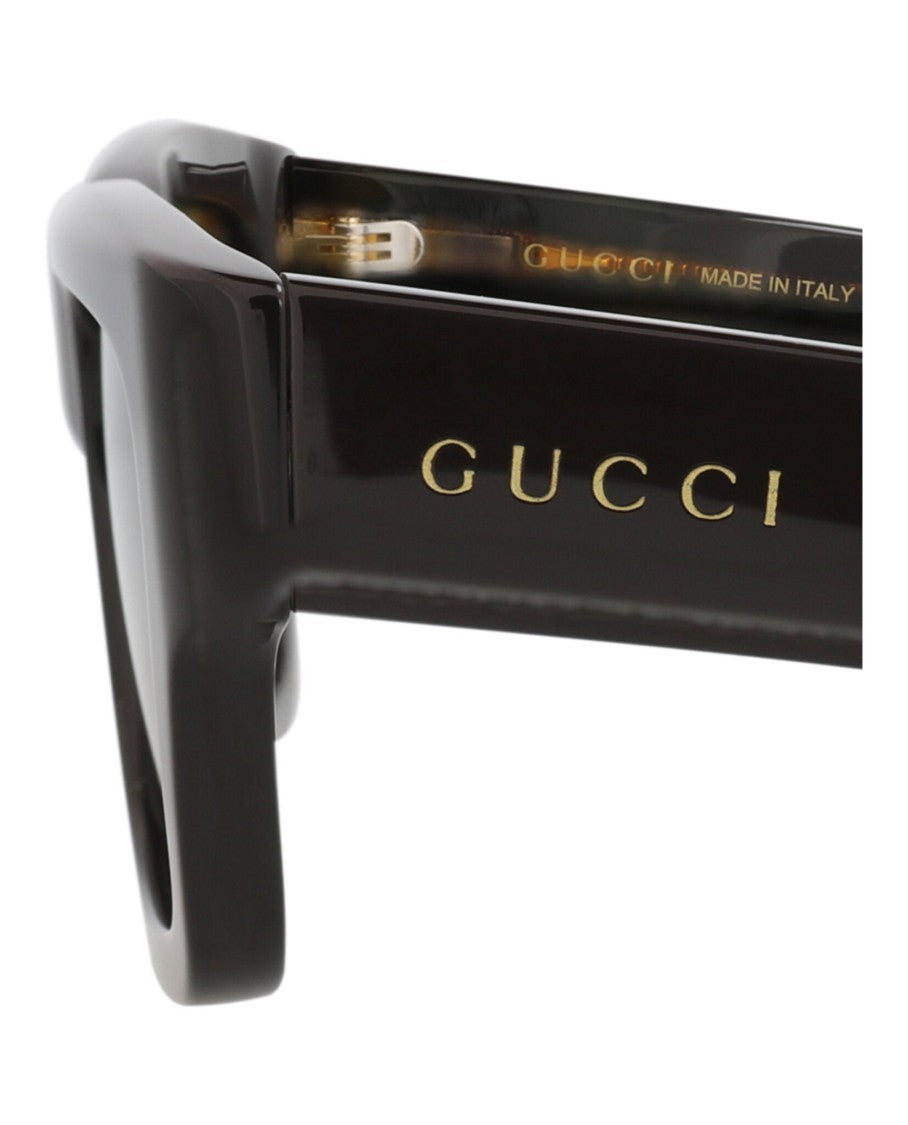 Gucci Square-Frame Recycled Acetate Sunglasses