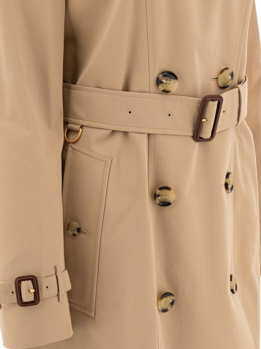 Burberry Belted Double-Breasted Trench Coat
