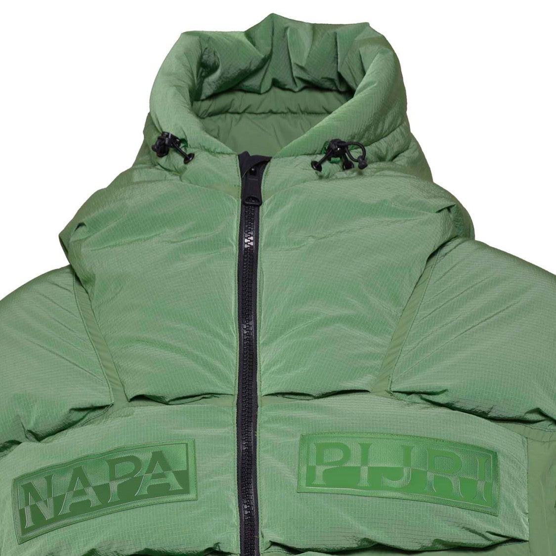 Napapijri Hyper Puffer Down Jacket - Green Nylon