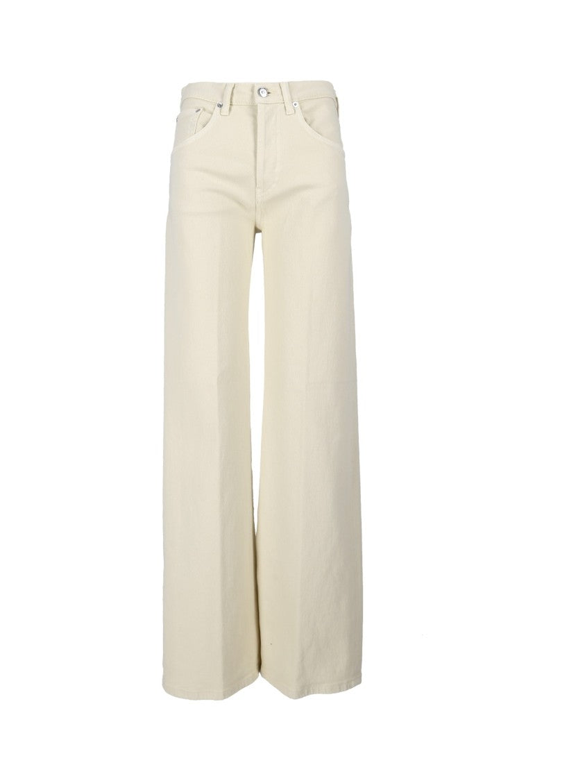Dondup Jacklyn Wide-Leg High-Waist Jeans