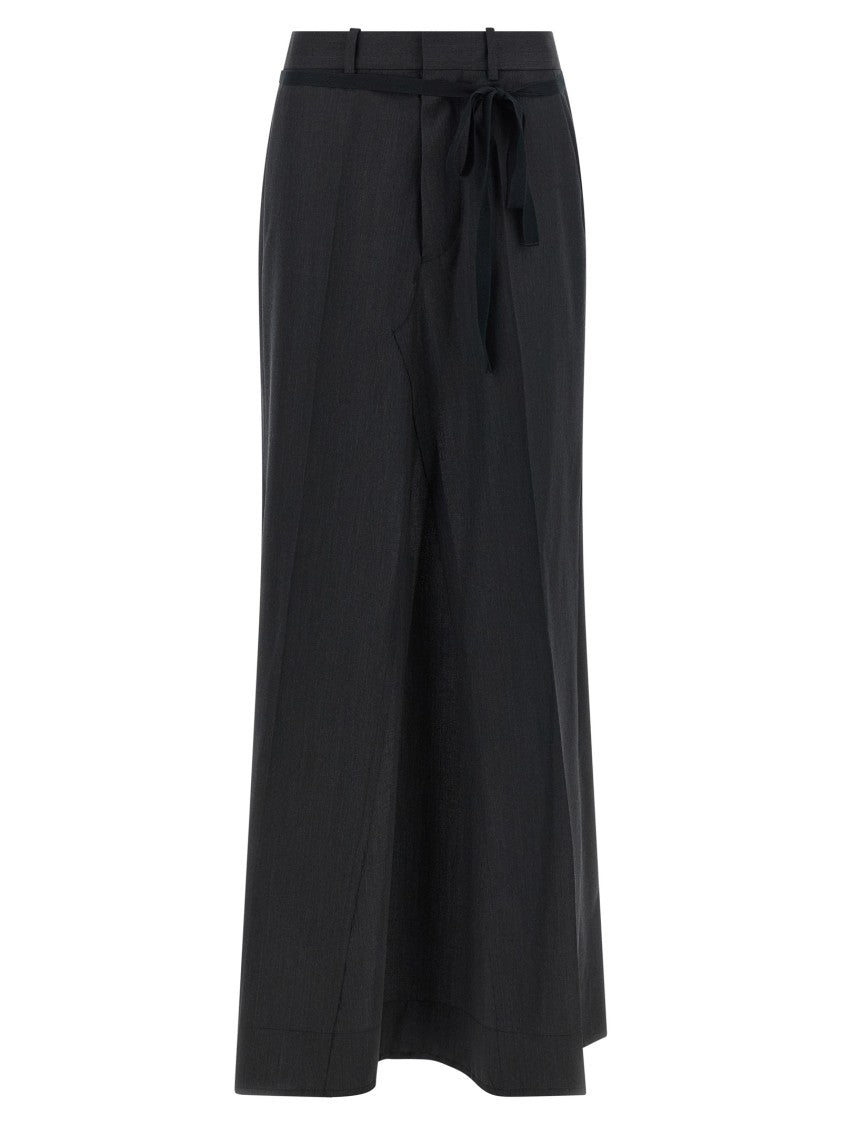 Maison Margiela Raw Cut Hem Skirt