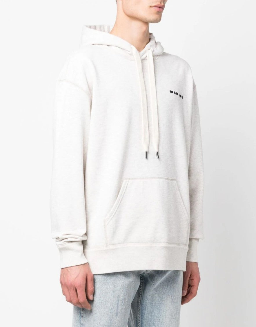 Isabel Marant Marcello Logo Embroidered Hoodie