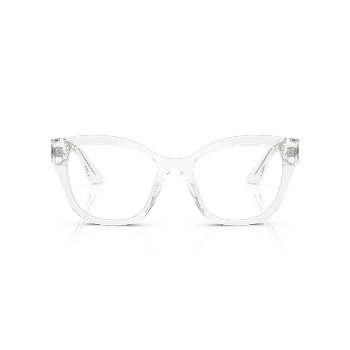 Miu Miu 0Mu 05Xv Transparent Acetate Cat-Eye Eyeglasses