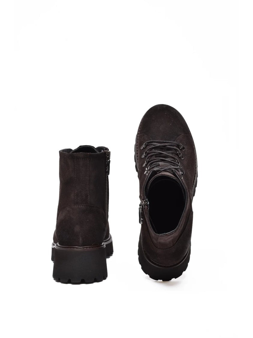 Ducanero Brown Leather Jefferson Boots