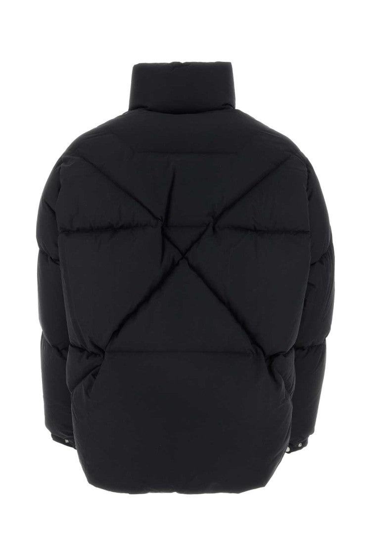 Khrisjoy Black Cotton Blend Oversize Puff Down Jacket