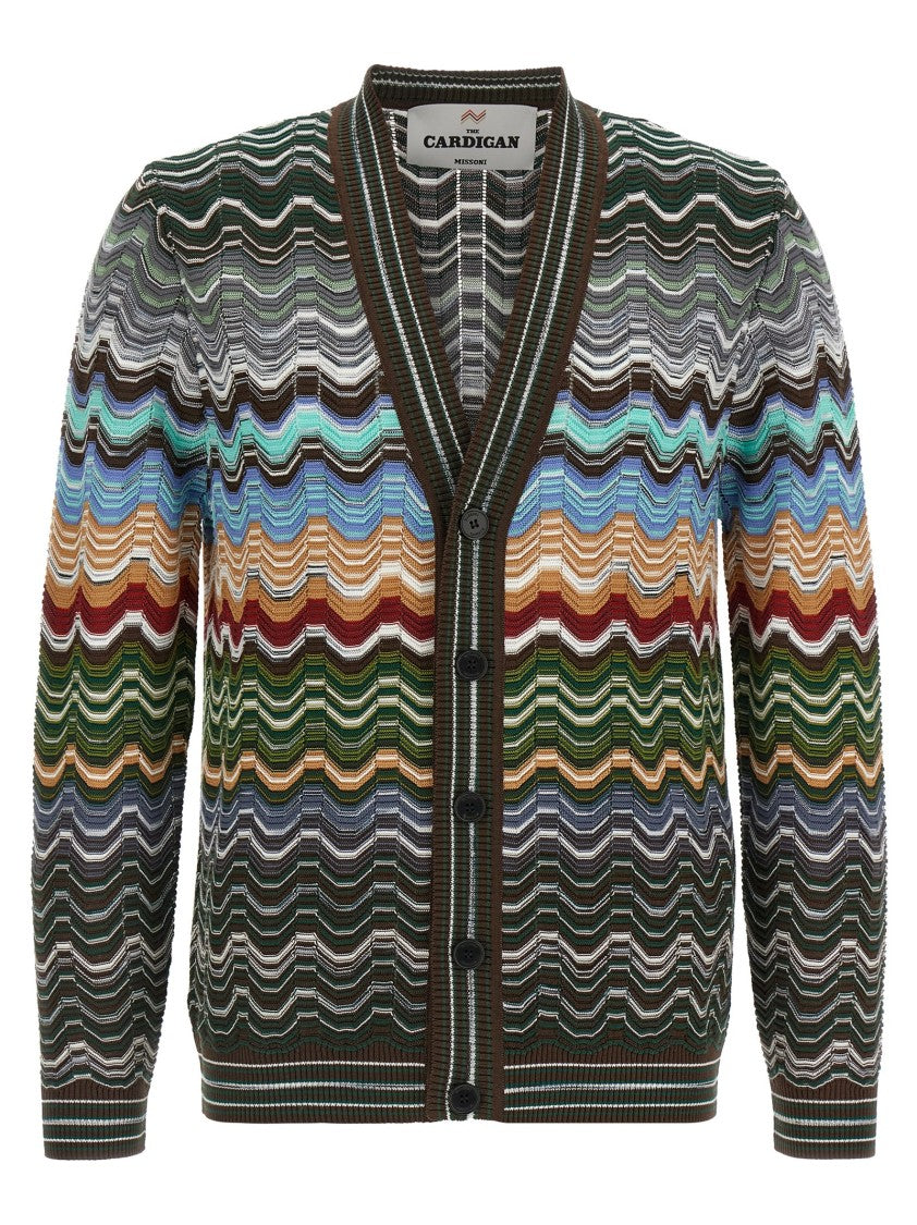 Missoni Greek Pattern Cardigan