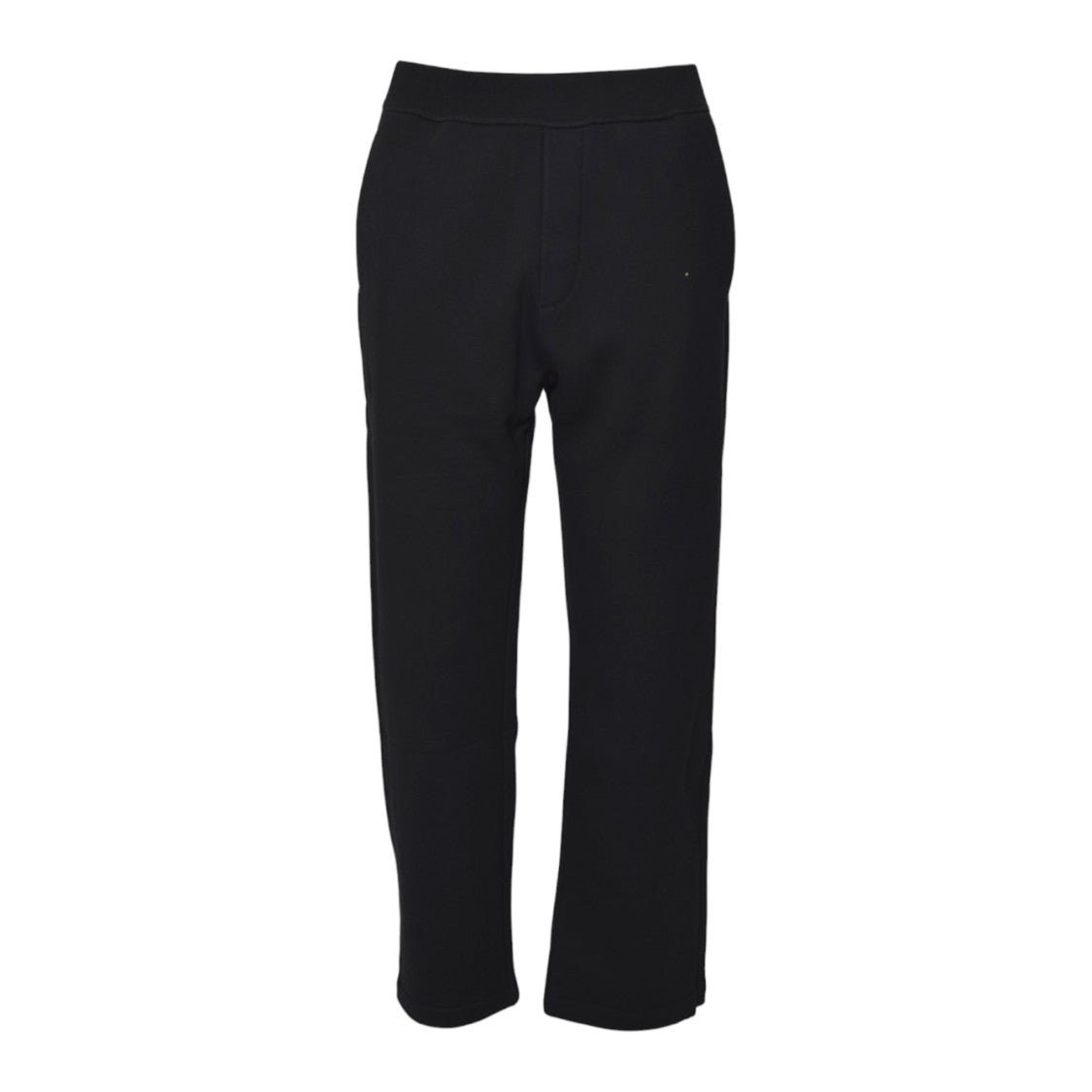 Dsquared2 Straight-Leg Black Trousers With Minimalist Design