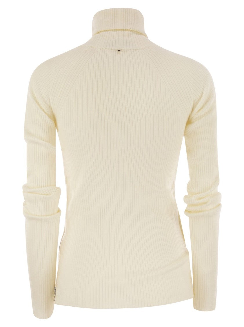 Sportmax Pinna - High-Neck Jumper With Zip