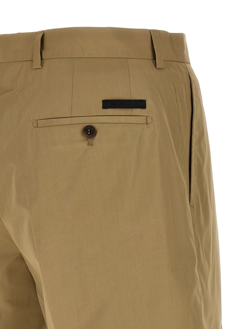 Prada Poplin Bermuda Shorts